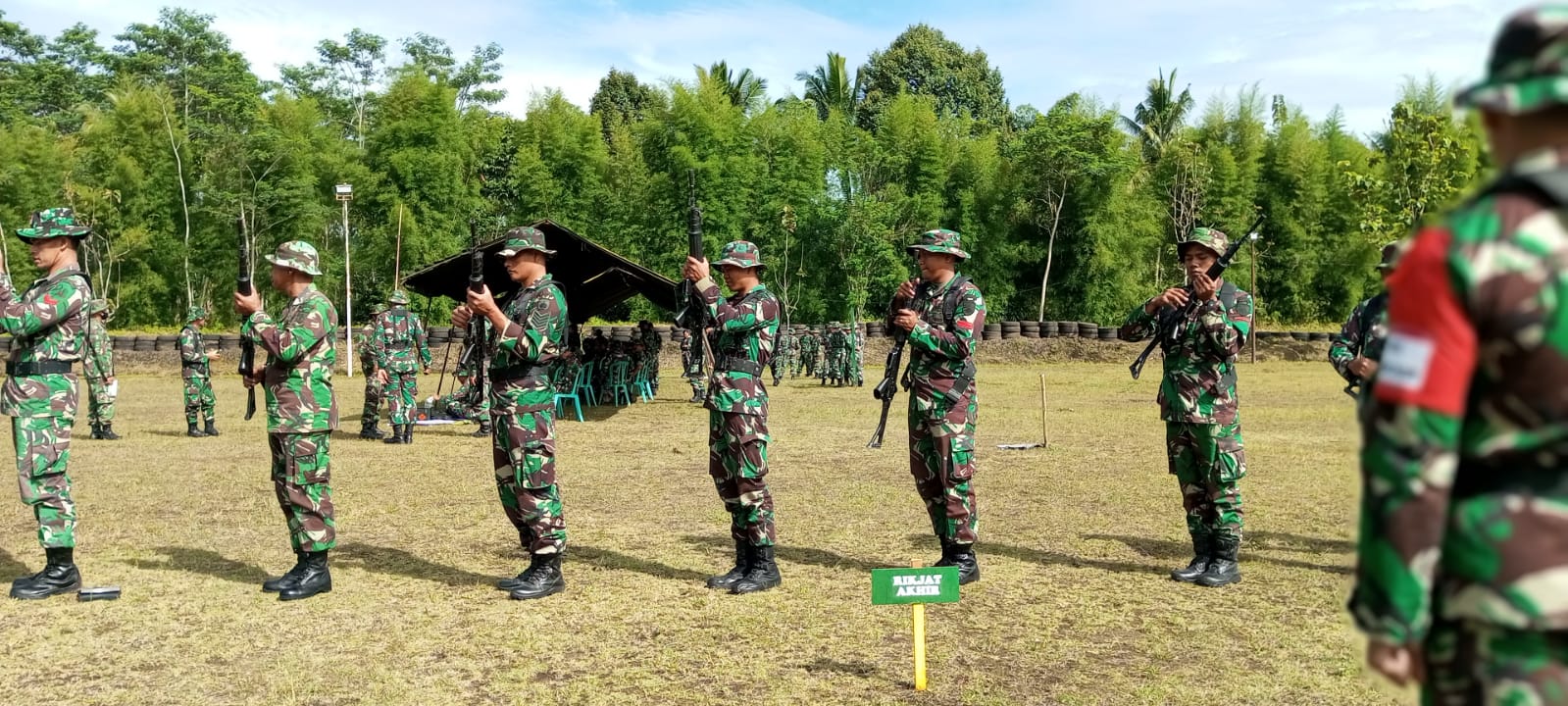 Ratusan Prajurit Korem 073/Makutarama Gelar Latihan Menembak 